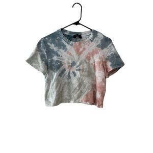 Vici Multicolor Tie-Dye Crop Top